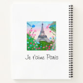 Cuaderno "Paris" ノートブック (裏面)