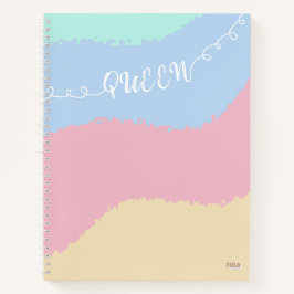 Cuaderno Pastel Queen Elegance ノートブック