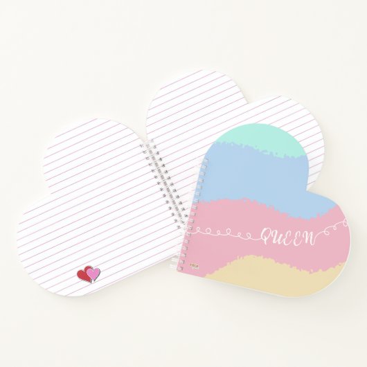 Cuaderno Pastel Queen Elegance ノートブック (内部)