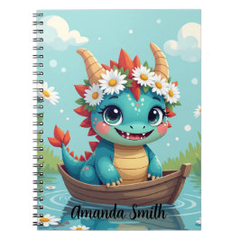 Cuaderno Personalizable con Nombre Diseño Dragon ノートブック