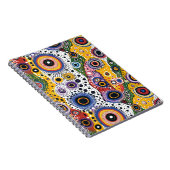 Cuaderno Psicodélico Retro Efecto Caleidoscopio ノートブック (右側)