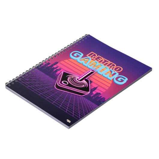 Cuaderno Retro wave Gaming ノートブック (左側)
