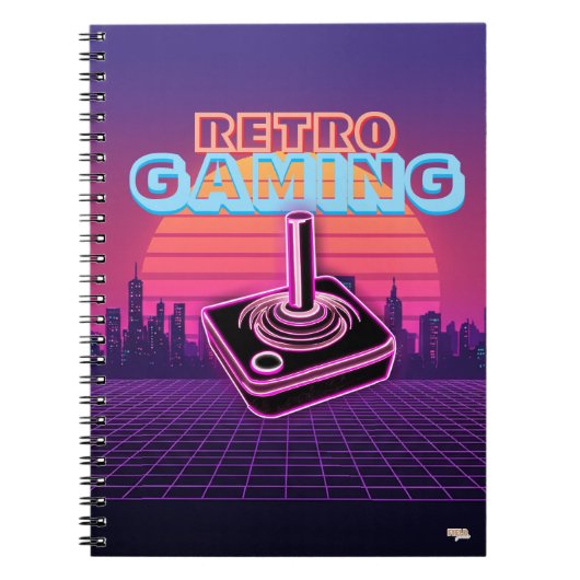 Cuaderno Retro wave Gaming ノートブック (正面)