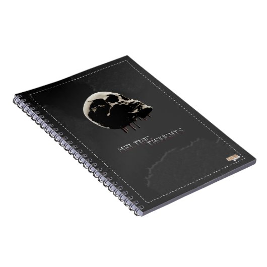 Cuaderno Skull Melting Thoughts ノートブック (右側)