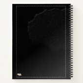 Cuaderno Skull Melting Thoughts ノートブック (裏面)