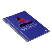 Cuaderno Sunset Beach Palm ノートブック (右側)