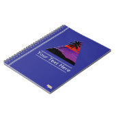 Cuaderno Sunset Beach Palm ノートブック (左側)