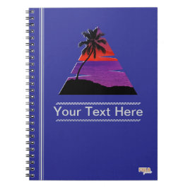 Cuaderno Sunset Beach Palm ノートブック
