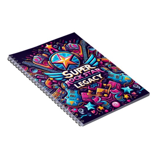Cuaderno Super Star. ノートブック (右側)