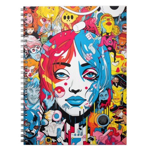 Cuaderno Terror Pop Art ノートブック (正面)