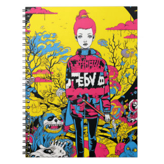 Cuaderno Terror Pop Art ノートブック