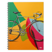 Cuaderno Vintage Racing Bicycle ノートブック (正面)