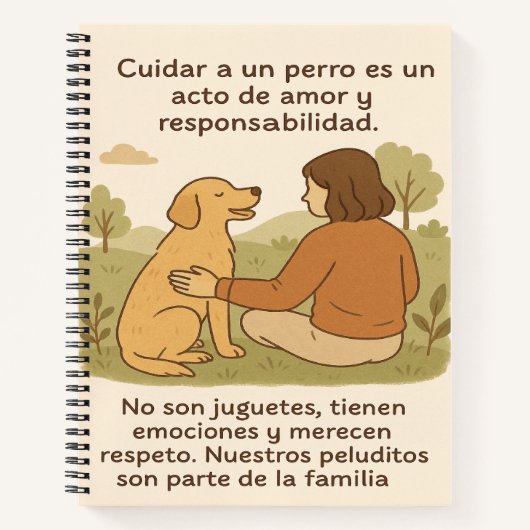 CuadernoPeluditos ノートブック (正面)