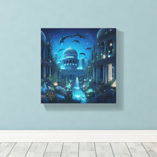 Cuadro Atlantis キャンバスプリント (インサイチュ (ウッドフロア))