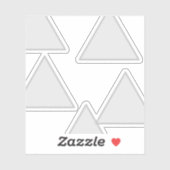 cuadro triangulo シール (シート)