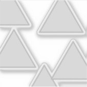 cuadro triangulo シール (正面)