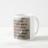 cuandoはエル・ペルロを放棄した コーヒーマグカップ (正面右)