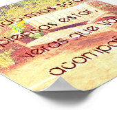 Cuando Mas Sola Piensas Estar Small 6x6ポスター ポスター (角)