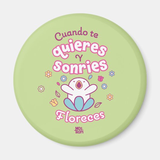 │Cuando te quieres y sonries マグネット (正面)