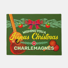 CuatroとMarac on GREENで楽しいクリスマス ドアマット