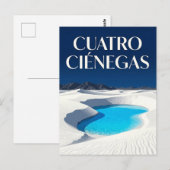 Cuatro Ciénegas ポストカード (正面/裏面)