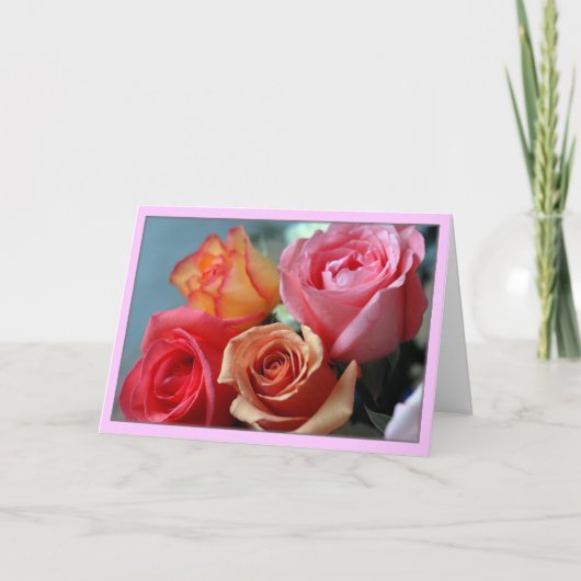 "Cuatro Rosas " カード (正面)