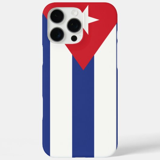 CUBA国旗のカスタマイズ可能 Case-Mate iPhoneケース (裏面)