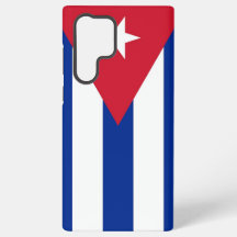 Cuba国旗 Samsung Galaxy S22 Ultra カバー