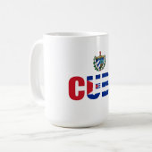 Cuba クリアバッグ | カリブ海 | スタジアム対応 コーヒーマグカップ (正面左)
