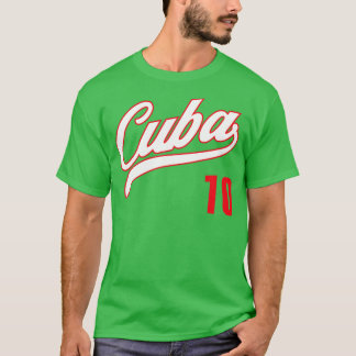 Cuba Baseball Remera Beisbol Cuban Jersey 10 2 Tシャツ