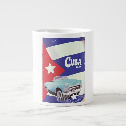 Cuba by Air ジャンボコーヒーマグカップ (正面)