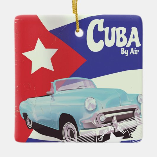 Cuba by Air セラミックオーナメント (正面)