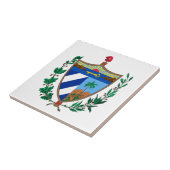 Cuba country coat arms symbol emblem flag タイル (側面)