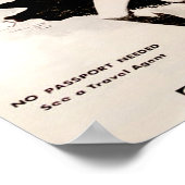 Cuba Dancing Lady Black & White 1958  12x12 ポスター (角)