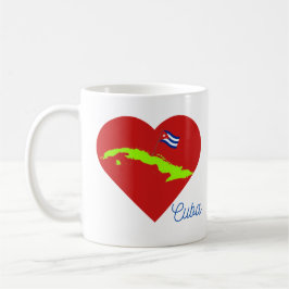 Cuba en mi corazon コーヒーマグカップ