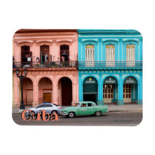 Cuba Havanaアーキテクチャ柔軟なフォトマグネット マグネット