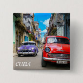 CUBA HAVANA 缶バッジ (正面)