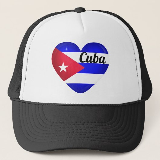 Cuba Heart Flag キャップ (正面)