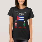 Cuba Is Calling Tシャツ (正面)