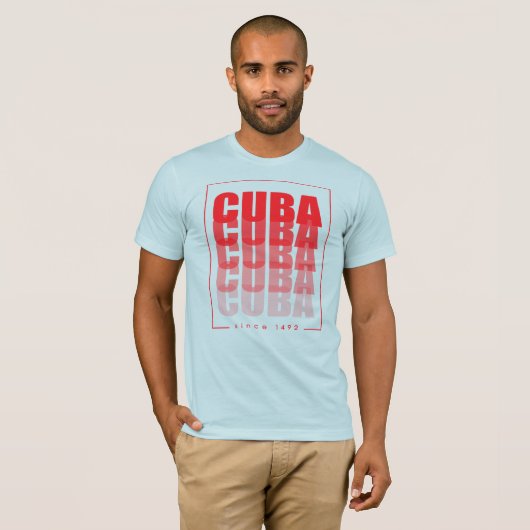 Cuba Tシャツ (正面フル)