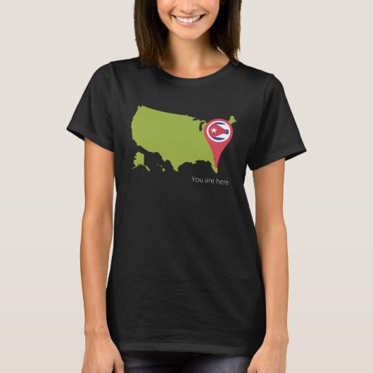 Cuba You are Her USA Cuban Pride 305 Miami Florida Tシャツ (正面)