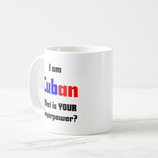 cuban コーヒーマグカップ (正面左)