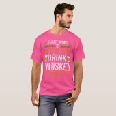 Cuban Cigar Whiskey Scotch Drinker Tシャツ (正面フル)