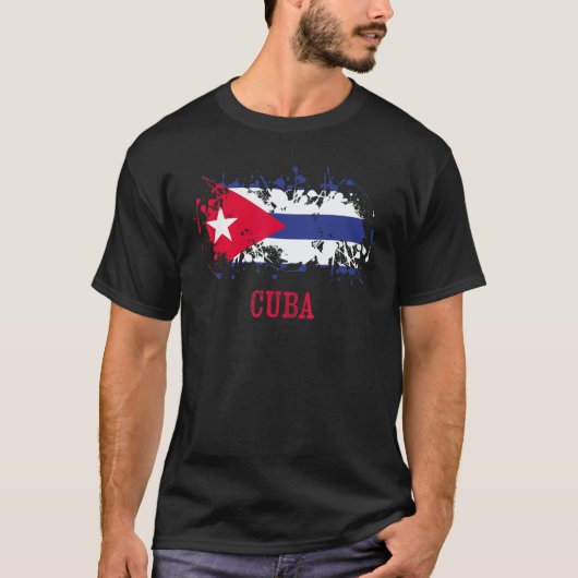 Cuban enthusiasts for Cuba and Cuba Tシャツ (正面)