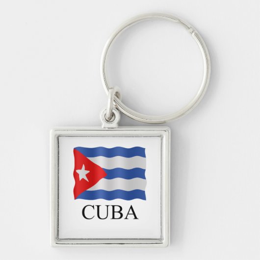 Cuban flag キーホルダー (正面)