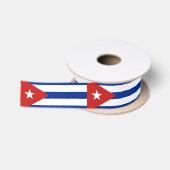 Cuban Flag Birthday Cake サテンリボン (リール)