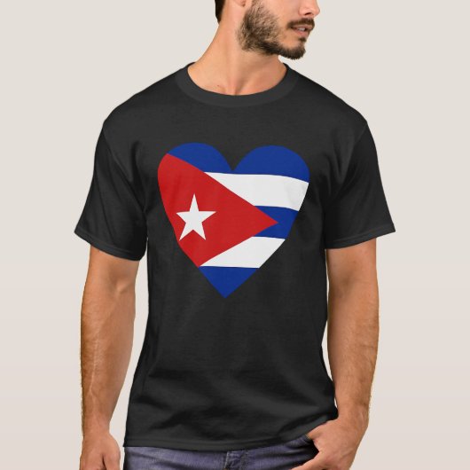 Cuban Flag Cuba Pride Cuba Travel Proud Cuban Cuba Tシャツ (正面)