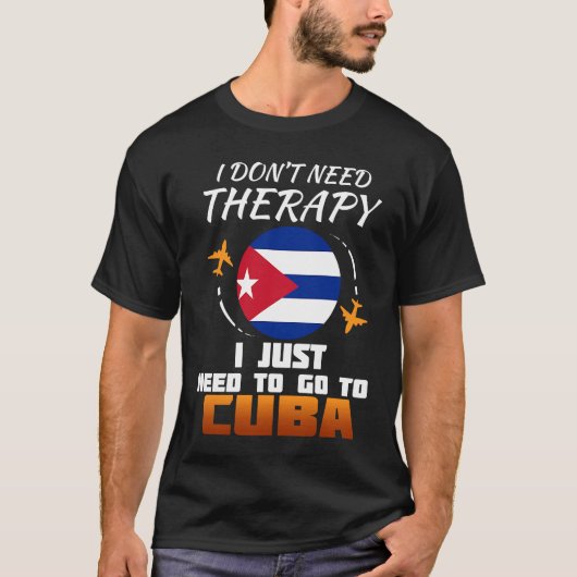 Cuban Flag I Cuba Flag I Vacation I Funny Cuba Tシャツ (正面)