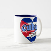 Cuban Girl ツートーンマグカップ (正面右)