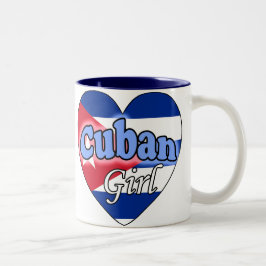 Cuban Girl ツートーンマグカップ